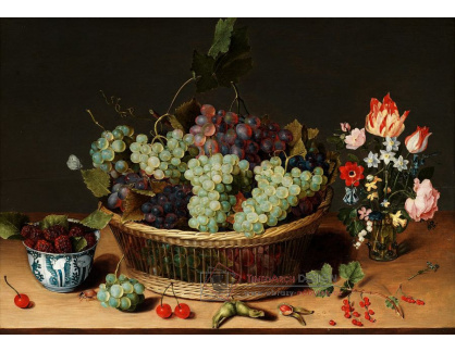 A-4219 Isaak Soreau - Zátiší s ovocem a květinami