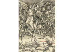 VR12-159 Albrecht Dürer - Svatý Michael v boji s drakem