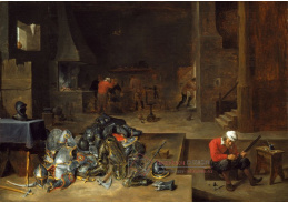 DDSO-3281 David Tenier a Jan Brueghel - U zbrojíře