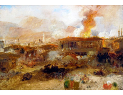 D-6253 Joseph Mallord William Turner - Požár Konstantinopole