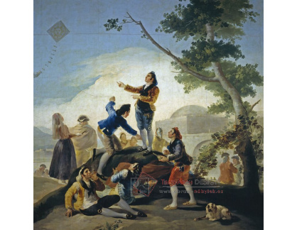 D-6296 Francisco de Goya - Pouštění draka