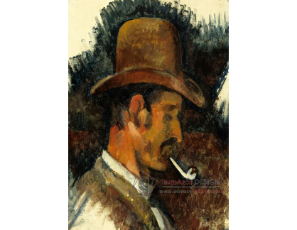 D-7997 Paul Cézanne - Muž s dýmkou