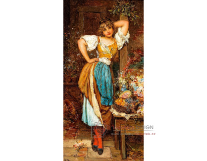 D-9898 Hans Zatzka - Benátská květinářka