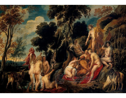 VSO 1055 Jacob Jordaens - Marsyas potrestán múzami