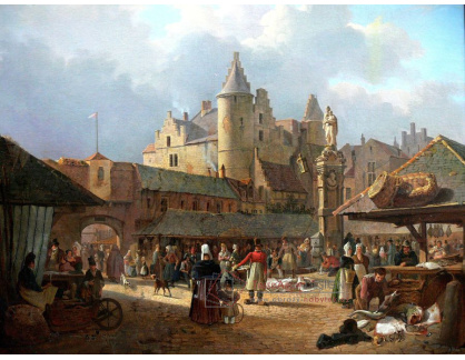 SO IV-141 Francois Antoine Bossuet - Rybí trh