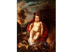 SO XII-442 Jacob Jordaens - Bacchus jako dítě