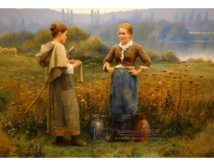 SO XVI-437 Daniel Ridgway Knight - Setkání