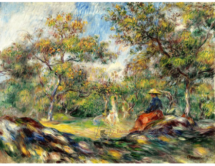 KO III-344 Pierre Auguste Renoir - Ženy v krajině