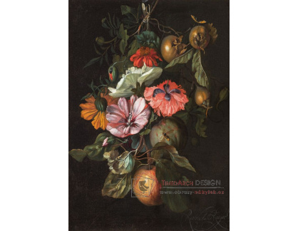 D-6115 Rachel Ruysch - Feston s květinami a ovocem