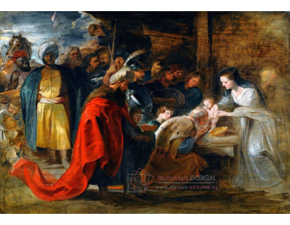 VRU161 Peter Paul Rubens - Klanění tři králů