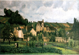 VCP-443 Camille Pissarro - L Hermitage v Pontoise