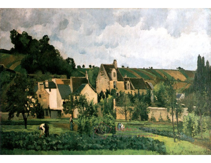 VCP-443 Camille Pissarro - L Hermitage v Pontoise