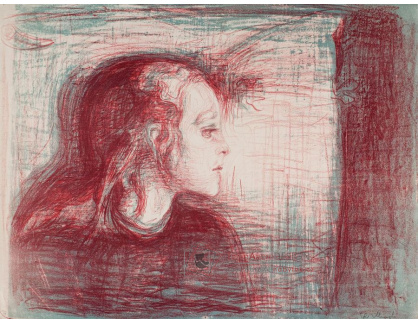 VEM13-26 Edvard Munch - Nemocné dítě