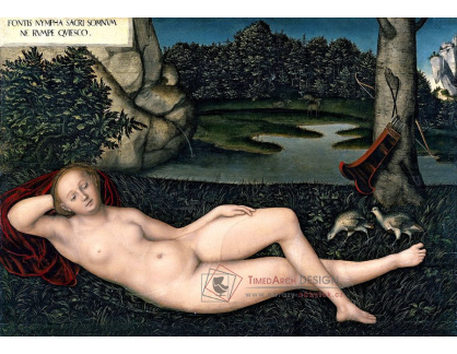 VlCR-187 Lucas Cranach - Nymfa u fontány