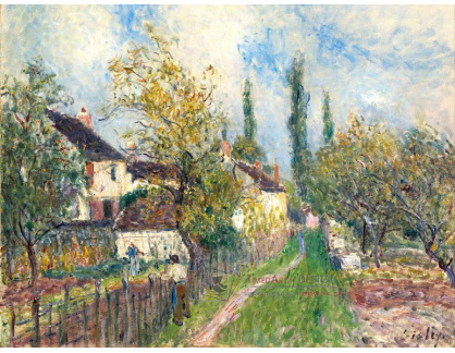 SO XI-12 Alfred Sisley - Cesta k Sablons