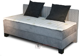 NOVO, čalouněná postel - boxspring s čelem u boku 80x200cm, výběr provedení