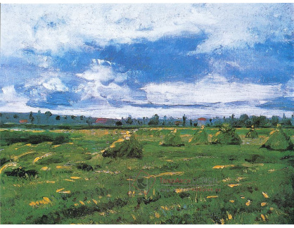VR2-271 Vincent van Gogh - Pšeničné pole se snopy
