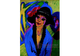 VELK 53 Ernst Ludwig Kirchner - Portrét Gerdy Kirchner