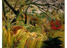 VF54 Henri Rousseau - Tygr v tropické bouři