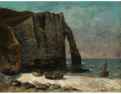 A-1718 Gustave Courbet - Útes v Étretatu