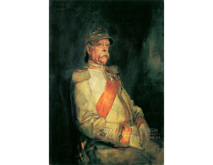 DDSO-2663 Franz von Lenbach - Bismarck v uniformě
