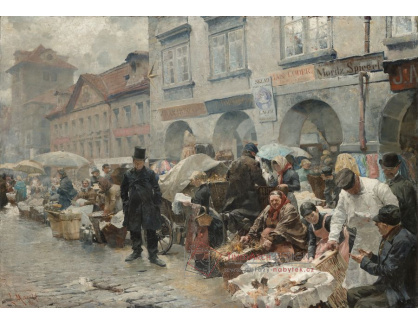 D-5654 Luděk Marold - Vaječný trh v Praze
