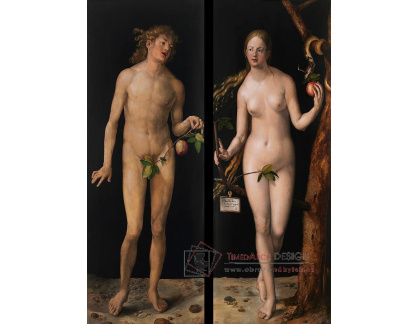 VR12-40 Albrecht Dürer - Adam a Eva