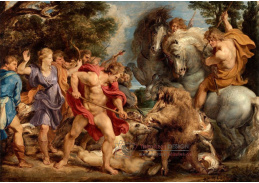 VRU199 Peter Paul Rubens - Lov na kance