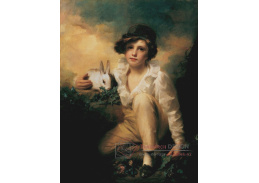 VANG130 Henry Raeburn - Chlapec a králik