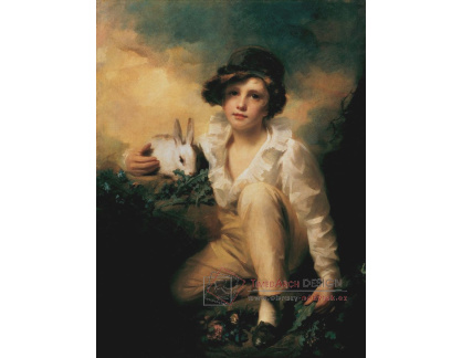 VANG130 Henry Raeburn - Chlapec a králik