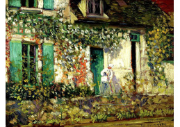 SO V-358 Frederick Carl Frieseke - Dům v Giverny