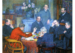 SO V-365 Theo van Rysselberghe - Čtení Emile Verhaeren