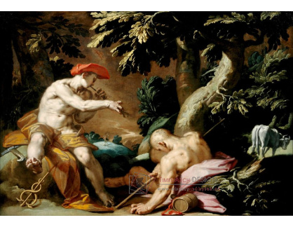 SO XIV-488 Abraham Bloemaert - Merkur, Argus a Io