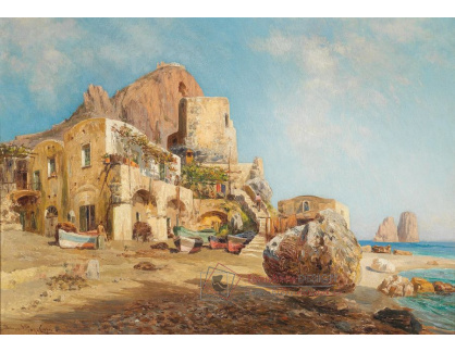 SO XVI-312 Bernardo Hay - Motiv z Capri