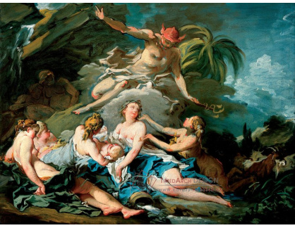 D-6209 Francois Boucher - Merkur a malý Bacchus