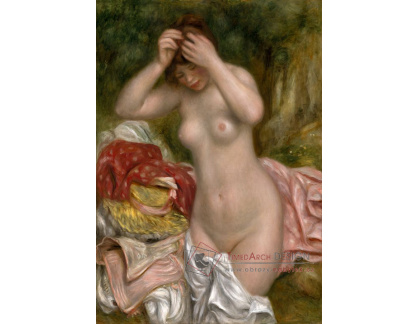 D-8038 Pierre-Auguste Renoir - Česání vlasů po koupání