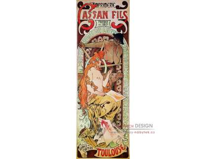 VAM157 Alfons Mucha - Imprimerie Cassan Fils