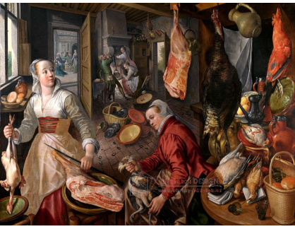 VH333 Joachim Beuckelaer - Z cyklu čtyři živly, oheň