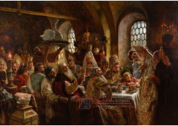 DDSO-1743 Konstantin Makovsky - Svatební hostina