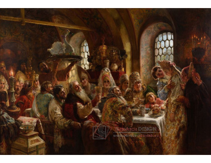 DDSO-1743 Konstantin Makovsky - Svatební hostina