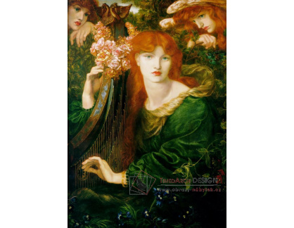 VSO199 Dante Gabriel Rossetti - La Ghirlandata