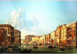 A-708 Ippolito Caffi - Canal Grande směrem k Ca Pesaro
