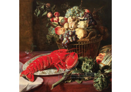 A-5009 Frans Snyders - Košík ovoce, chřestu, artyčoků a humr