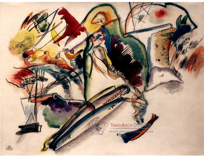 A-5843 Vasilij Kandinskij - Akvarel 13