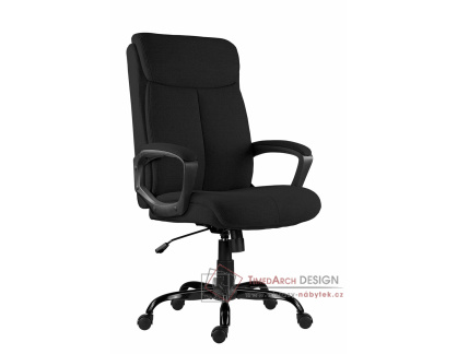 NEVADA BLACK, kancelářská židle, látka černá