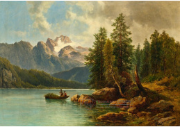 A-8395 Josef Thoma - Přívoz jezera Gosausee