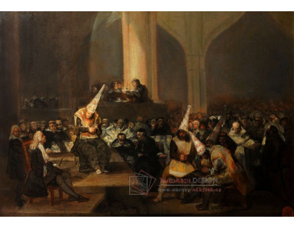 D-6281 Francisco de Goya - Inkviziční scéna