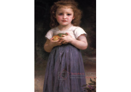 R15-68 Adolph William Bouguereau - Děvčátko s jablkem