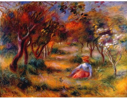 SO V-194 Pierre-Auguste Renoir - Zahrada v Poste
