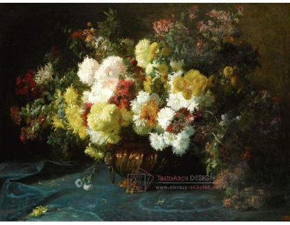 SO XVI-27 Adolphe Louis Castex-Degrange - Zátiší s květinami